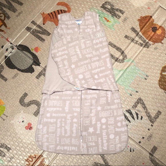 fleece swaddle sleep sack